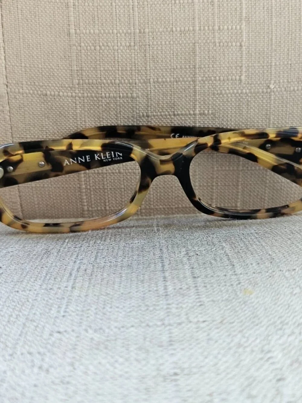 Anne Klein New York Eyeglasses Frame Brown Tortoise Eyewear Glasses AKNY3140